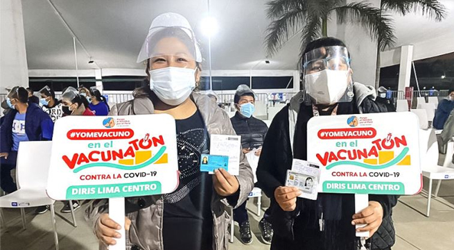 Vacunatón: conoce los 28 vacunatorios que funcionarán en Lima y Callao
