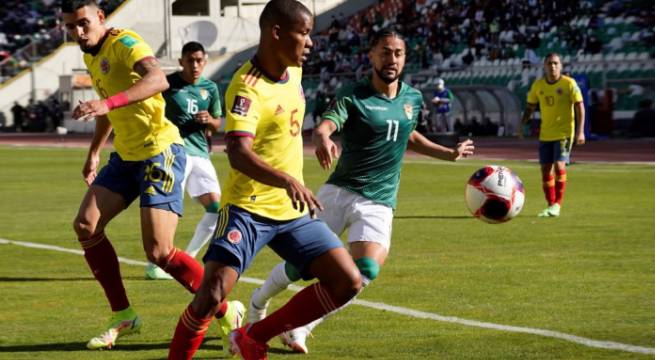 Bolivia y Colombia igualan 1-1 por las Eliminatorias [Video]