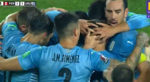 Gol uruguayo: celestes anotan la igualdad 1-1 ante Perú [Video]