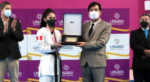 Proyecto Legado reconoció la destacada actuación de Angélica Espinoza en Tokio 2020