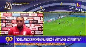 Alexander Callens: “Son la mejor hinchada del mundo y motiva que nos alienten”