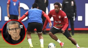 Tabárez elogió el juego de André Carrillo: “Impone condiciones”