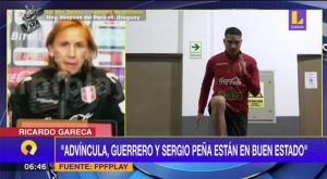 Ricardo Gareca: “Paolo Guerrero está para jugar 90 minutos”