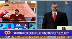 Maduro tras reunión con Pedro Castillo: “Tuvimos una buena conversación con el presidente”