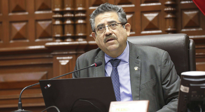 Manuel Merino dirige oficio al Congreso para solicitar pensión vitalicia