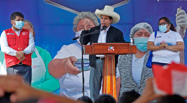 Presidente Castillo: “Lucharemos para que el gas llegue a todos los lugares del país”