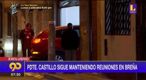 Presidente Castillo sigue manteniendo reuniones en Breña