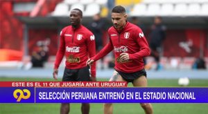 Este sería el once inicial de la selección peruana que enfrentará a Uruguay esta noche