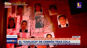 El “chaleco” de Vladimir Cerrón trae cola