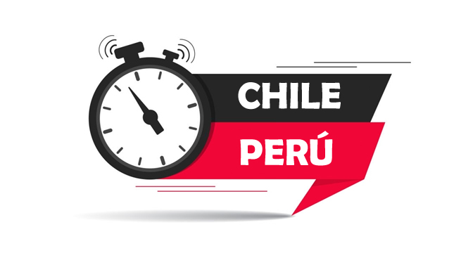 a que hora juega peru vs chile