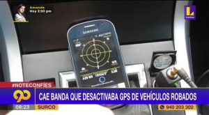¡Atención!: Delincuentes desactivaban el GPS de vehículos robados para evitar que sean encontrados