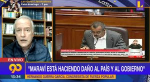 Congresista Guerra García: “Maraví le está haciendo daño al país y al Gobierno”