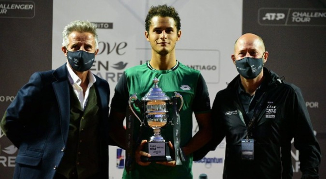 Un orgullo nacional: Juan Pablo Varillas se coronó campeón del Challenger de Santiago