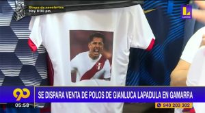 Se dispara la venta de polos de Gianluca Lapadula en Gamarra