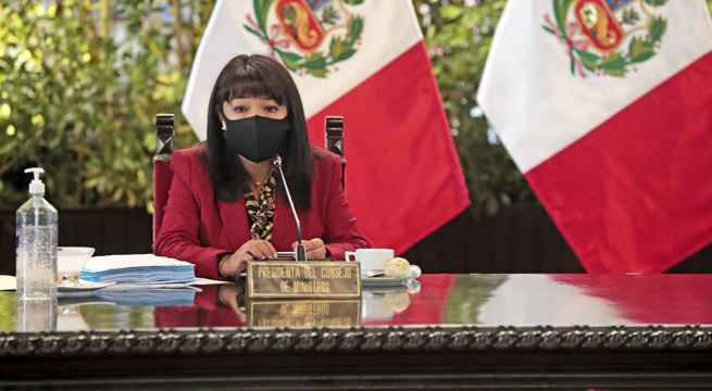 Mirtha Vásquez se presenta ante el Congreso para solicitar el voto de confianza