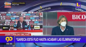 Juan Carlos Oblitas: “Gareca está fijo hasta terminar las eliminatorias”