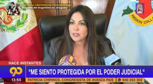 Patricia Chirinos tras denuncia contra Guido Bellido: “Me siento protegida por el Poder Judicial”