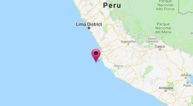 Sismo en Perú: temblor de magnitud 4.0 remeció Ica este viernes