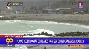 Solo 39 playas son consideradas saludables en el Perú
