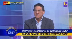 Gabriel Amaro: “No necesitamos una reforma, sino una transformación agraria”