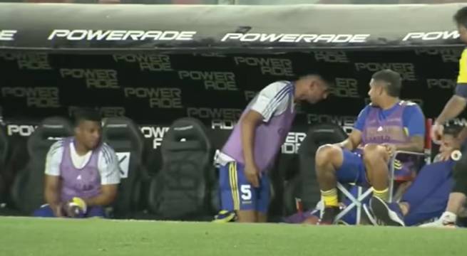 Carlos Zambrano protagonizó una fuerte discusión con su compañero Cristian Pavón