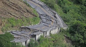 Sismo en Amazonas: así quedó la carretera Bagua Grande-Pedro Ruiz por derrumbes