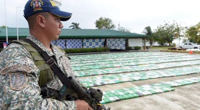 Colombia confisca 10 toneladas de cocaína valoradas en más de 300 millones de dólares