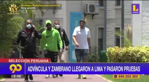 Luis Advíncula y Carlos Zambrano llegaron a Lima y pasaron pruebas