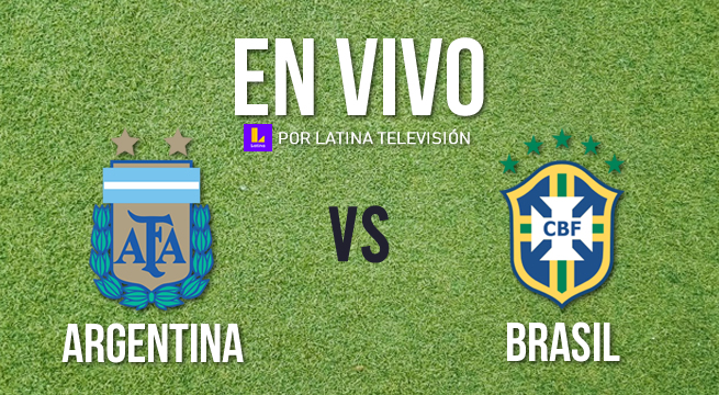 Vía Latina TV, Argentina vs. Brasil EN VIVO: mira en Canal 2 el partido