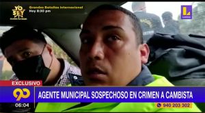 Agente municipal de Miraflores es detenido por el asesinato a cambista