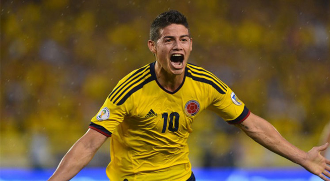 James Rodríguez regresa a selección colombiana de fútbol para partidos contra Brasil y Paraguay