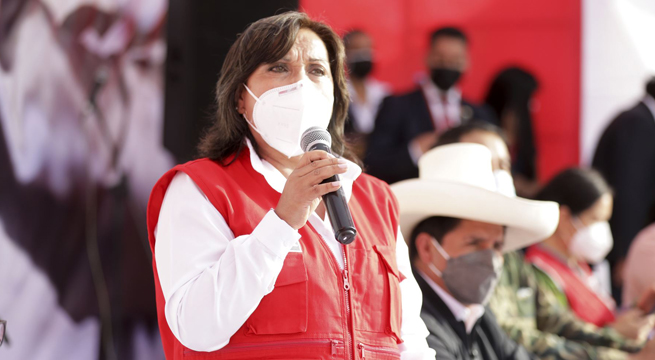 Dina Boluarte envía mensaje de aliento a la selección peruana