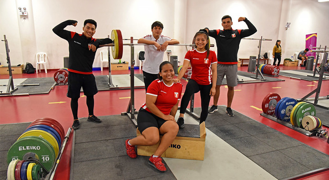 Generación dorada de levantamiento de pesas va por más medallas para el Perú en Cali 2021