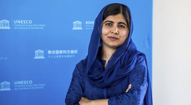 La Premio Nobel de la Paz Malala se casa en Reino Unido