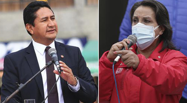 Discrepancias entre Dina Boluarte y Vladimir Cerrón generan nueva crisis en Perú Libre