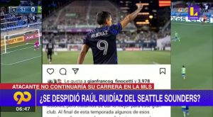 Raúl Ruidíaz se despidió del Seattle Sounders