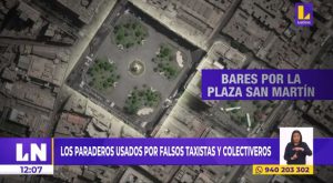 Conozca los paraderos más utilizados por falsos taxistas y colectiveros