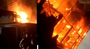 Dos niños mueren en incendio en Máncora