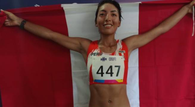 Mary Luz Andía se quedó con la medalla de plata en los Juegos Panamericanos Junior en Cali 2021