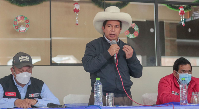 Pedro Castillo convoca a líderes políticos a trabajar en temas de interés nacional