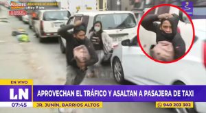 Barrios Altos: trabajadora es asaltada durante transmisión en vivo