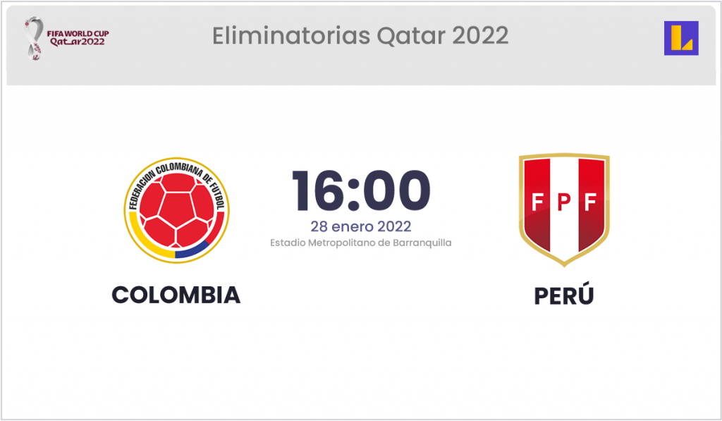 Colombia vs Peru en vivo online para america latina