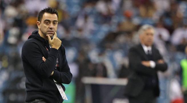 Xavi: «Hemos tenido al Madrid dominado en su campo»