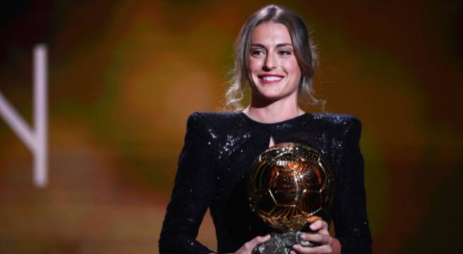 Alexia Putellas fue galardonada con el The Best a la mejor jugadora de 2021