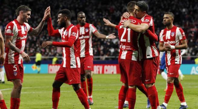 El Atlético golea al Rayo Majadahonda, de tercera categoría, por 5-0 en la Copa del Rey