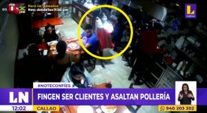 Callao: mujer finge ser clienta y dirige violento asalto en pollería