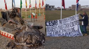 Delincuentes incendiaron ‘huaco de la fertilidad’ de Moche