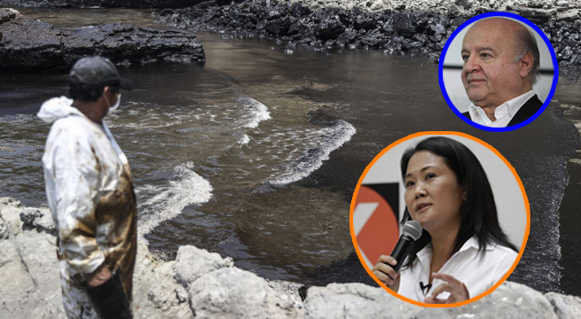 Keiko Fujimori se pronuncia luego de nueve días del derrame de petróleo en Ventanilla