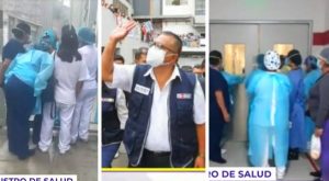 Ministro de Salud: personal médico denunció haber sido impedido de salir durante su visita