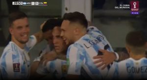 Argentina derrotó a Colombia con gol de Lautaro Martínez